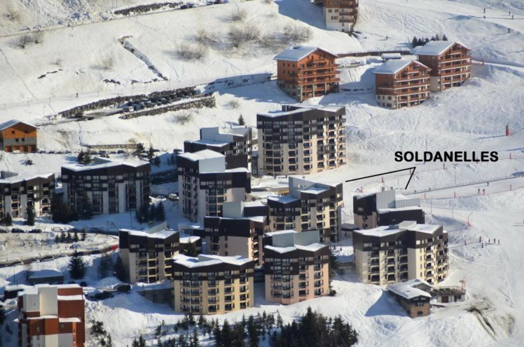 Residence Soldanelles - Joli Studio 2 Pers Aux Menuires - Ideal Couple - Ski Aux Pieds Mae-6034 Saint-Martin-de-Belleville Εξωτερικό φωτογραφία